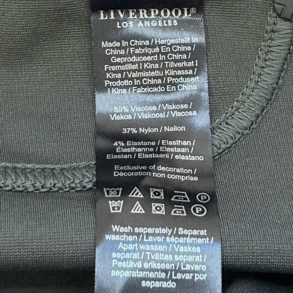 Liverpool LA / NWT/ olive / Harper boot cut skinny/ size 16-33 - Picture 9 of 10
